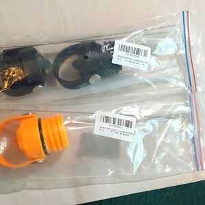 Replacement flip lids with straws/cleaners